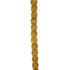4,6 & 7mm Bead: Citrine 6mm Round Beads