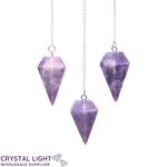 Lepidolite Pendulum large