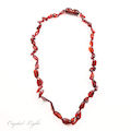 Amber Teething Necklace Cherry