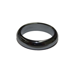 Non Sterling & Other Rings: Hematite Ring  (size 10)