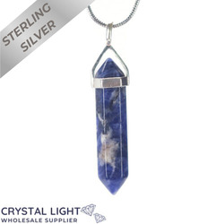 Terminated Pendant: Sodalite DT Pendant