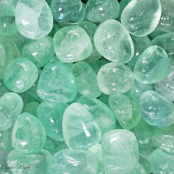 Tumbles by Weight: Green Fluorite Tumble