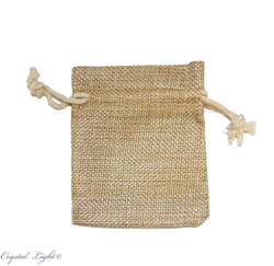 Gift Boxes & Pouches: Hessian Style Pouch Small