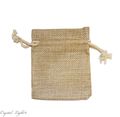 Hessian Style Pouch Small