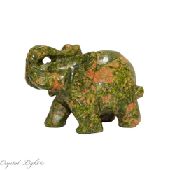 Animals: Unakite Elephant Small