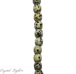 8mm Bead: Dalmatian Jasper 8mm Beads