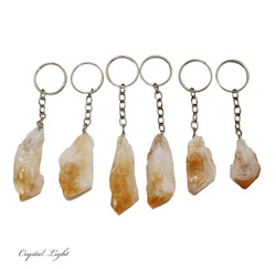 Keychains: Citrine Point Keychain