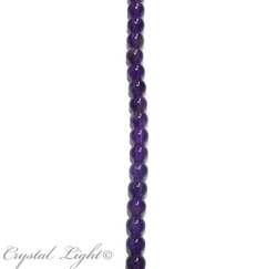 4,6 & 7mm Bead: Amethyst 4mm Round Beads