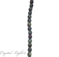 4,6 & 7mm Bead: Dragonstone 6mm Round Beads