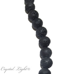 10mm Bead: Lava Beads 10mm Round Beads