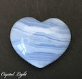 Blue Lace Agate Heart