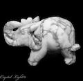 Howlite Elephant Small