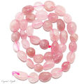 Rose Quartz Tumble Beads