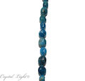 Blue Apatite Tumble Beads