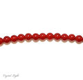 Red Agate 6mm Beads