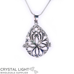 Cage Pendants: Filagree Egg Cage Pendant