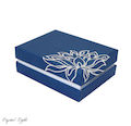 Blue and Silver Lotus Gift Box