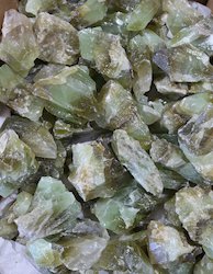 Rough by Weight: Olive Green Calcite Medium/1kg