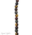 Tigers Eye Mixed 6mm Round Bead