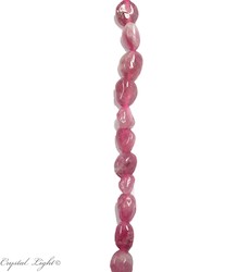 Tumble Beads: Pink Tourmaline Tumble Bead