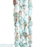 Larimar Tumble Bead