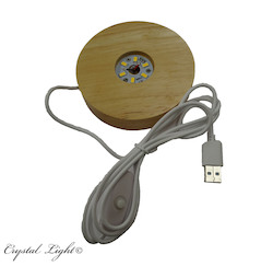 USB Light Stands: USB Light Display Stand Large - Warm
