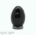 Black Obsidian Yoni Egg Small