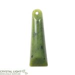 Nephrite Jade Short Pendant