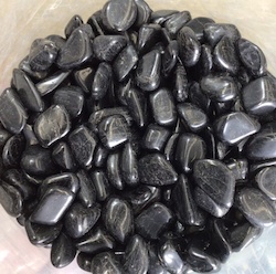 Tumbles by Weight: Black Tourmaline Tumble 15-25mm