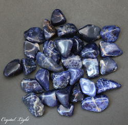 Tumbles by Weight: Sodalite Tumble 10-20mm