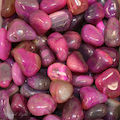 Pink Dyed Agate Tumble 20-30mm