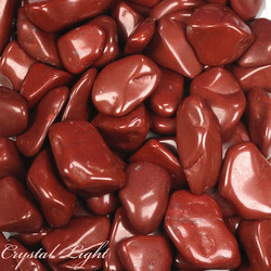 Tumbles by Weight: Red Jasper Tumble (30-40mm)
