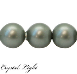 Swarovski Pearls: Powder Green Pearl - 4mm