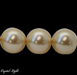 Swarovski Pearls: Light Gold Pearl - 10mm