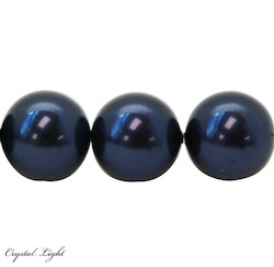 Swarovski Pearls: Nightblue Pearl - 12mm
