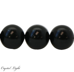 Swarovski Pearls: Mystic Black - 8mm