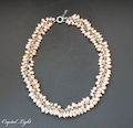 Freshwater Pearl Necklace - Peach