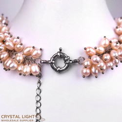 Necklaces: Freshwater Pearl Necklace - Peach