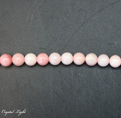 8mm Bead: Pink Opal 8mm Beads