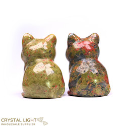 Animals: Unakite Cat