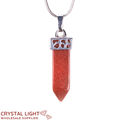 Goldstone Short Pendant
