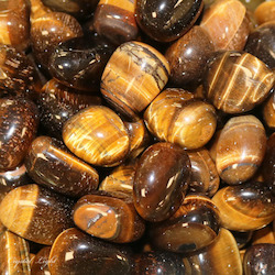 Tumbles by Weight: Tigers Eye Tumble