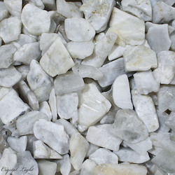Slabs: White Moonstone small Slabs/ 250g