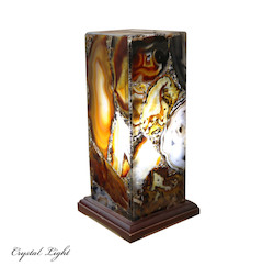 Agate Lamps: Agate Box Lamp