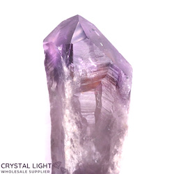 Natural Points: Amethyst&nbsp;Semi Polished Wand