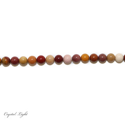 4,6 & 7mm Bead: Mookaite 6-7mm Beads