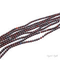 Dark Poppy Jasper 6mm Beads