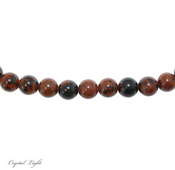 10mm Bead: Mahogany Obsidian 10mm Beads