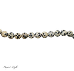 10mm Bead: Dalmatian Jasper 10mm Beads