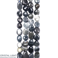 Tumble Beads: Grey Chrysoberyl Tumble Beads